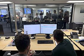 Besuch der Büros von Keystone-ATS in Lausanne